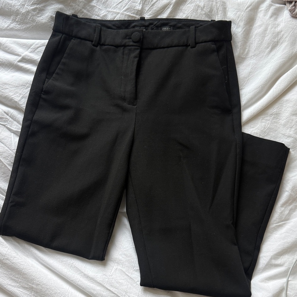 J. Crew Black High Rise Cameron Pants